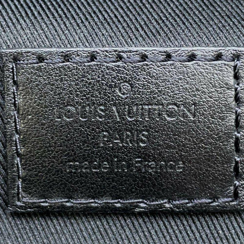 ルイヴィトン ボディバッグ モノグラム・エクリプス ディスカバリー・バムバッグ M44336 ブラック 黒