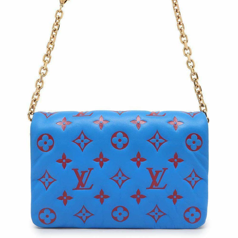 ルイヴィトン チェーンショルダーバッグ モノグラム ラムレザー ポシェット・クッサン M80743 ヴィトン