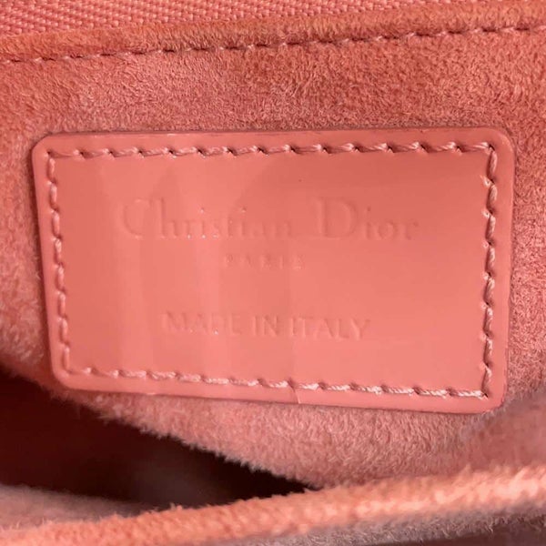 クリスチャン・ディオール ハンドバッグ レディディオール カナージュ スモール パテント M0531OWCB_M69P 2way