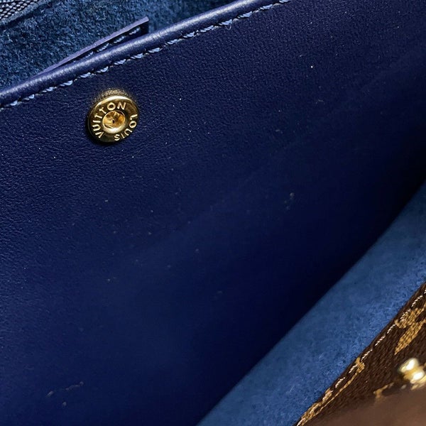 ルイヴィトン ハンドバッグ モノグラム/カーフレザー ドゥブルV M54439 LOUIS VUITTON 2wayショルダーバッグ