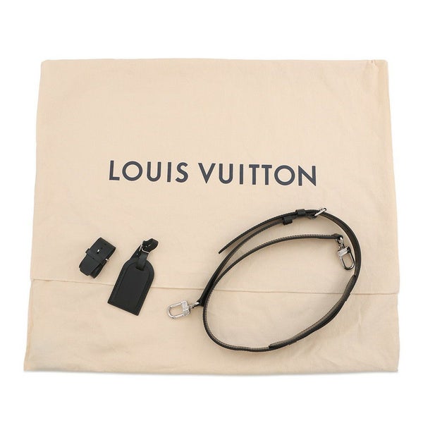 ルイヴィトン ボストンバッグモノグラム・マカサー キーポル・バンドリエール55 M56714 2wayショルダー ブラック 黒