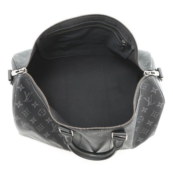 ルイヴィトン ボストンバッグ モノグラム・エクリプス キーボル・バンドリエール 45 M40569 ヴィトン 2way ショルダー ブラック 黒