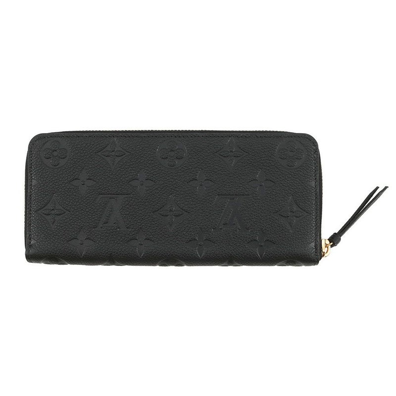 ルイヴィトン 長財布 モノグラム・アンプラント ポルトフォイユ・クレマンス M60171 LOUIS VUITTON ブラック 黒