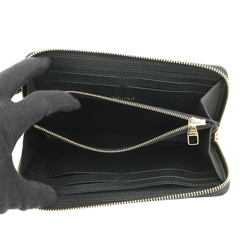 ルイヴィトン 長財布 モノグラム・アンプラント ポルトフォイユ・クレマンス M60171 LOUIS VUITTON ブラック 黒