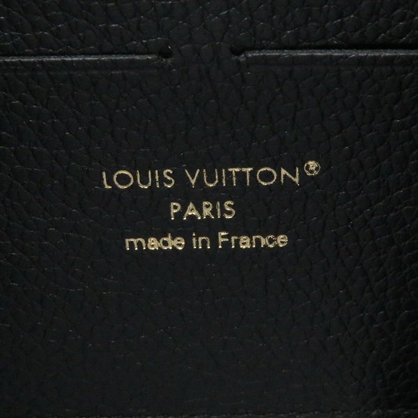 ルイヴィトン 長財布 モノグラム・アンプラント ポルトフォイユ・クレマンス M60171 LOUIS VUITTON ブラック 黒