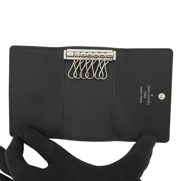 ルイヴィトン キーケース モノグラム・エクリプス ミュルティクレ6 M82603 LOUIS VUITTON 黒 ブラック