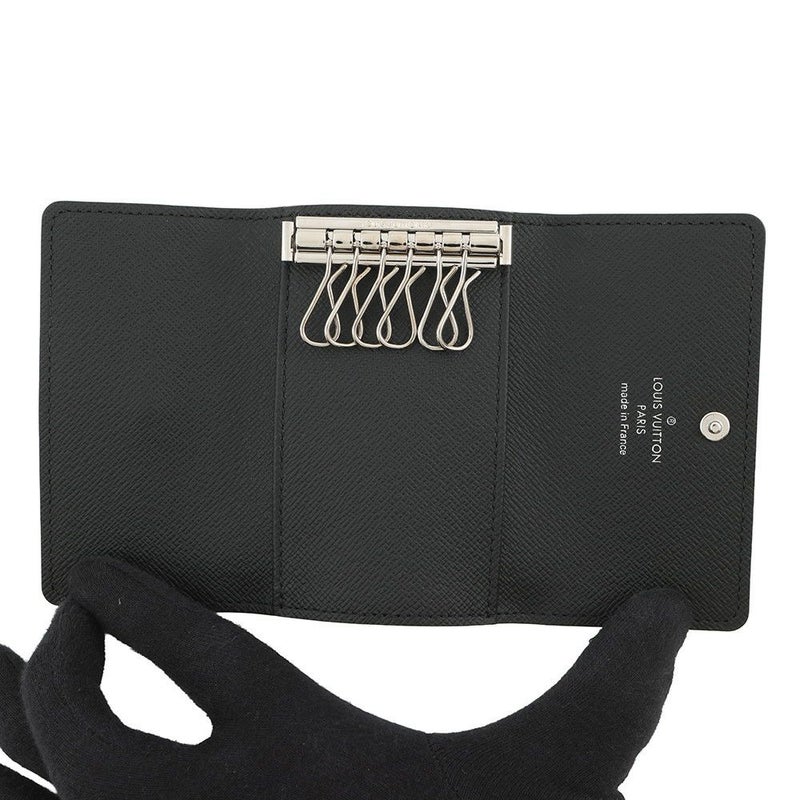 ルイヴィトン キーケース モノグラム・エクリプス ミュルティクレ6 M82603 LOUIS VUITTON 黒 ブラック