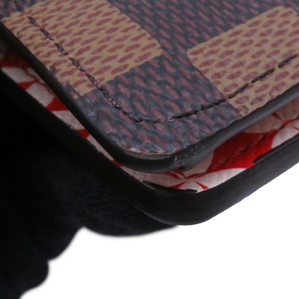 ルイヴィトン 長財布 ダミエ･フレンドシップ キャンバス ポルトフォイユ・ブラザ N40780 財布 ファレル・ウイリアムス/NIGO コラボ