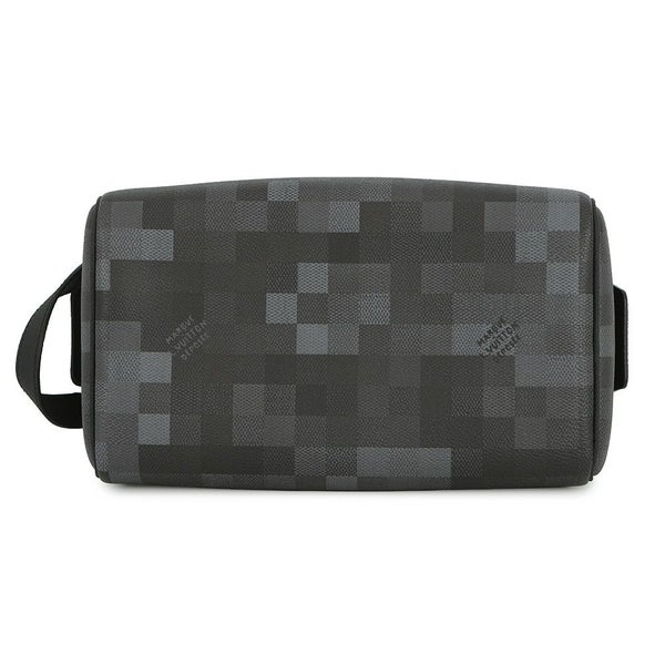 ルイヴィトン クラッチ ダモフラージュ・ブラック キャンバス ドップ・キット M15109 LOUIS VUITTON メンズ 黒 ブラック