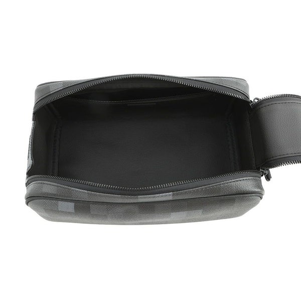 ルイヴィトン クラッチ ダモフラージュ・ブラック キャンバス ドップ・キット M15109 LOUIS VUITTON メンズ 黒 ブラック