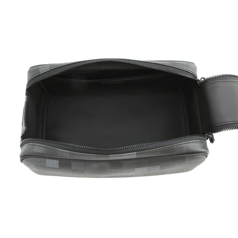 ルイヴィトン クラッチ ダモフラージュ・ブラック キャンバス ドップ・キット M15109 LOUIS VUITTON メンズ 黒 ブラック