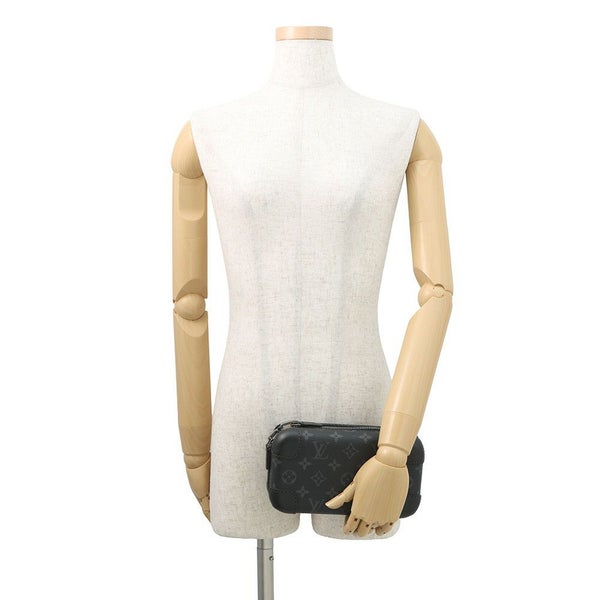 ルイヴィトン ショルダーバッグ モノグラム・エクリプス ホライゾン・クラッチ M45579 2way クラッチ メンズ 黒 ブラック