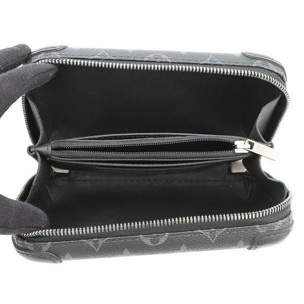 ルイヴィトン ショルダーバッグ モノグラム・エクリプス ホライゾン・クラッチ M45579 2way クラッチ メンズ 黒 ブラック