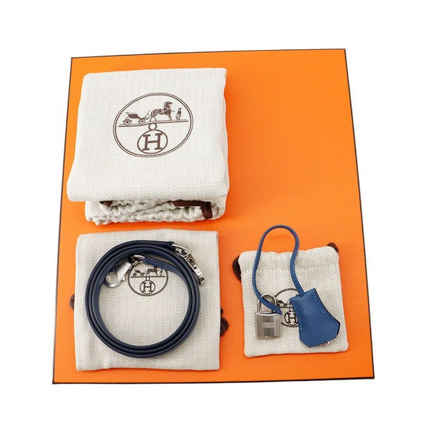 エルメス ハンドバッグ ケリー25 外縫い ブルータイ/エレクトラム金具 エプソン K刻印 2wayショルダー