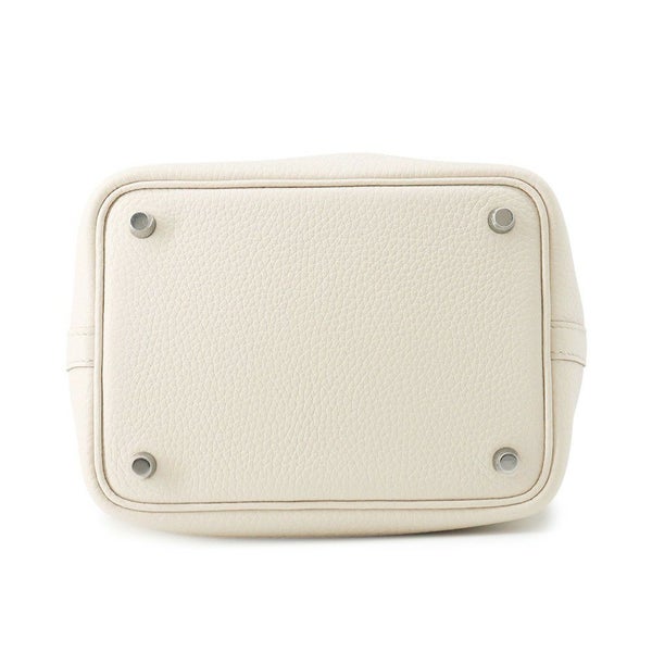 エルメス ハンドバッグ ピコタンロックPM ベトン/シルバー金具 トリヨンクレマンス K刻印