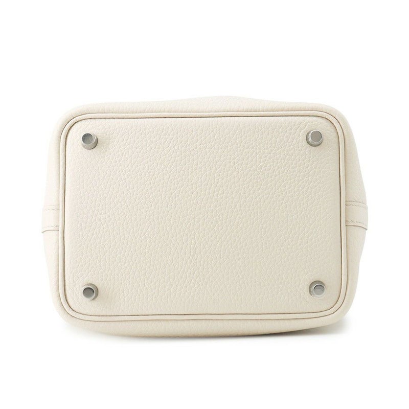 エルメス ハンドバッグ ピコタンロックPM ベトン/シルバー金具 トリヨンクレマンス K刻印