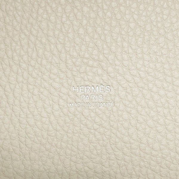 エルメス ハンドバッグ ピコタンロックPM ベトン/シルバー金具 トリヨンクレマンス K刻印