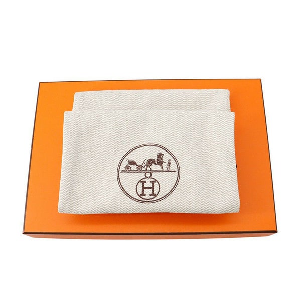 エルメス サンダル ビキニ シェーヌダンクル レディースサイズ38 HERMES 靴 ミュール 白