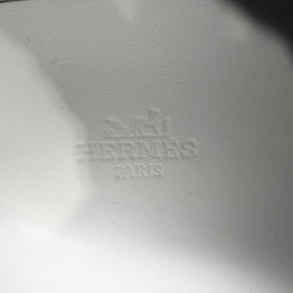 エルメス スニーカー ゲット キャンバス レディースサイズ38 HERMES 靴 白