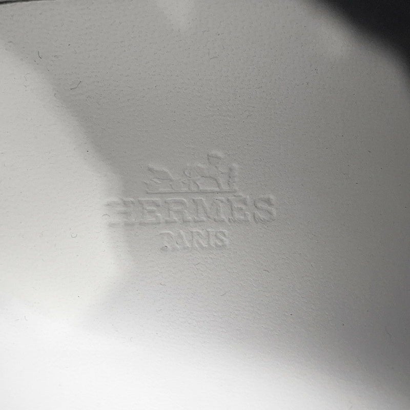 エルメス スニーカー ゲット キャンバス レディースサイズ38 HERMES 靴 白