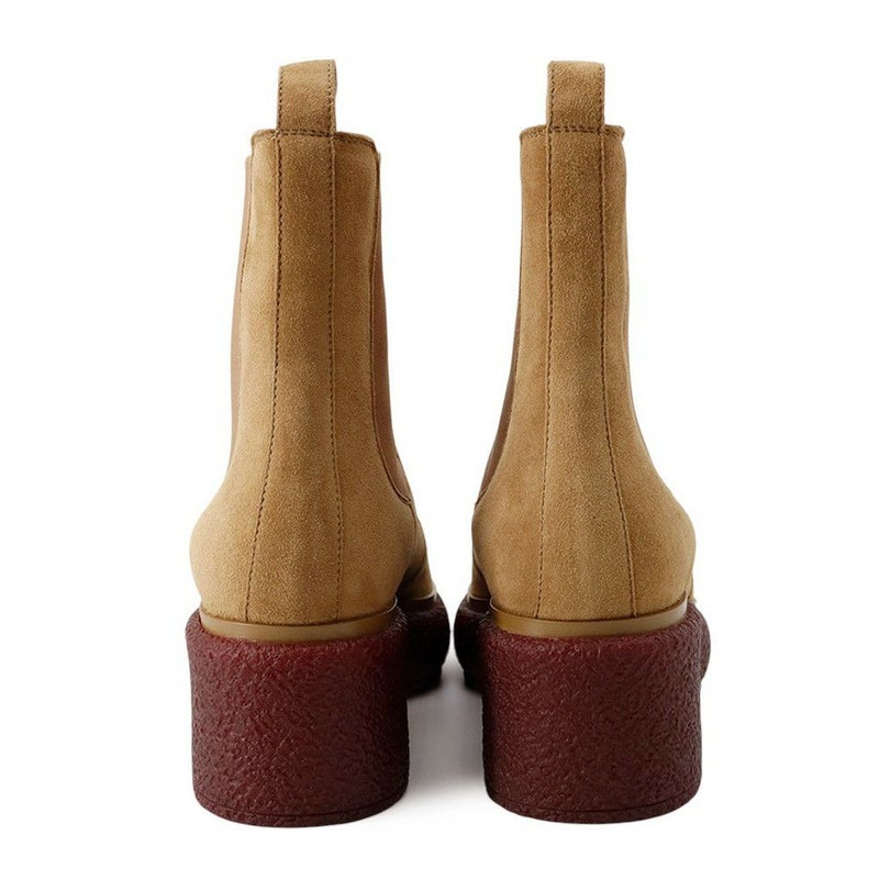 エルメス ブーツ フォーエバー サイドゴア スエード レディースサイズ38 HERMES 靴