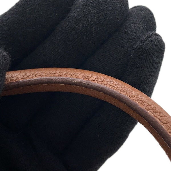 エルメス トートバッグ ガーデンパーティPM サフラン/ゴールド/シルバー金具 トワルオフィシエ/ネゴンダ C刻印