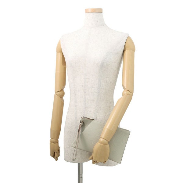 エルメス クラッチバッグ カバ ヴェルティージュ 24 トゥルティエールグレー/シルバー金具 トゴ C刻印