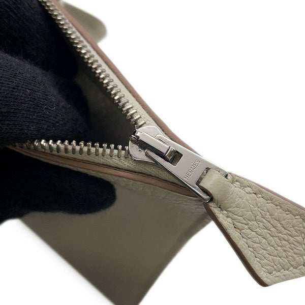 エルメス クラッチバッグ カバ ヴェルティージュ 24 トゥルティエールグレー/シルバー金具 トゴ C刻印