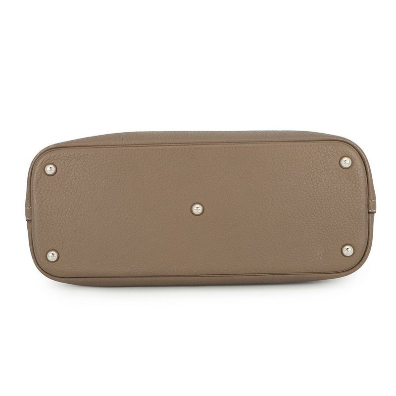 エルメス ハンドバッグ ボリード35 エトゥープ/シルバー金具 トリヨンクレマンス □L刻印 2wayショルダー