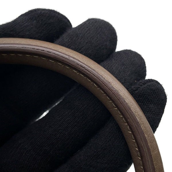 エルメス ハンドバッグ ボリード35 エトゥープ/シルバー金具 トリヨンクレマンス □L刻印 2wayショルダー