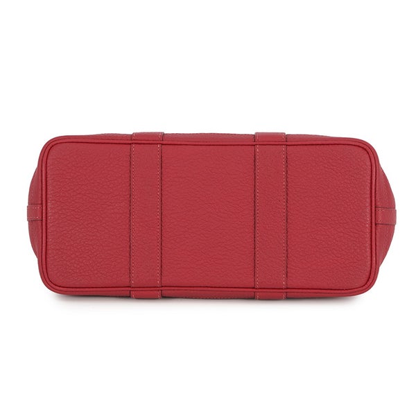エルメス トートバッグ ガーデンパーティTPM ルビー/シルバー金具 ネゴンダ C刻印
