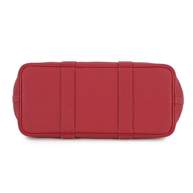 エルメス トートバッグ ガーデンパーティTPM ルビー/シルバー金具 ネゴンダ C刻印