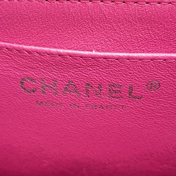 シャネル チェーンショルダーバッグ マトラッセ ココマーク キャビアスキン ミニマトラッセ A35200 CHANEL シングル