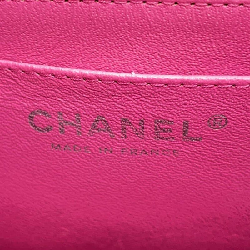シャネル チェーンショルダーバッグ マトラッセ ココマーク キャビアスキン ミニマトラッセ A35200 CHANEL シングル
