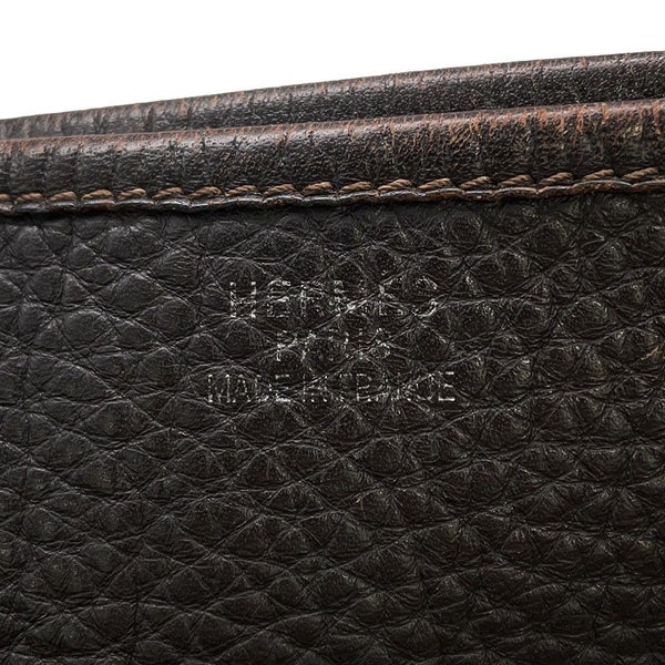 エルメス ショルダーバッグ エブリン1 PM ブラウン/シルバー金具 トゴ □F刻印