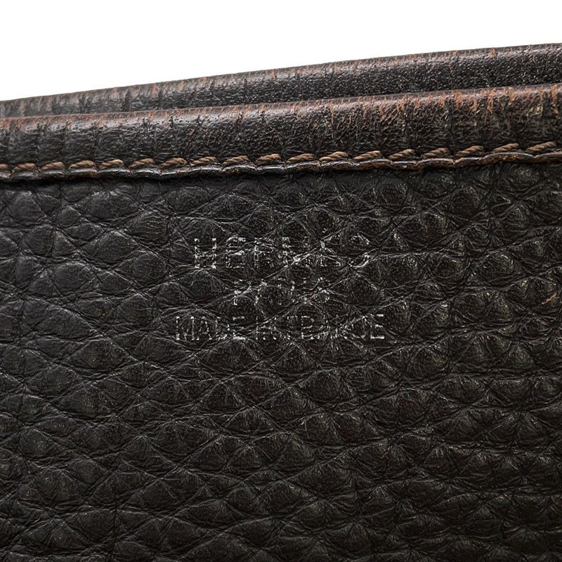 エルメス ショルダーバッグ エブリン1 PM ブラウン/シルバー金具 トゴ □F刻印