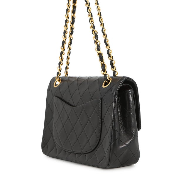 シャネル チェーンショルダーバッグ マトラッセ23 ココマーク ダブルチェーン ラムスキン A01113 CHANEL バッグ 黒