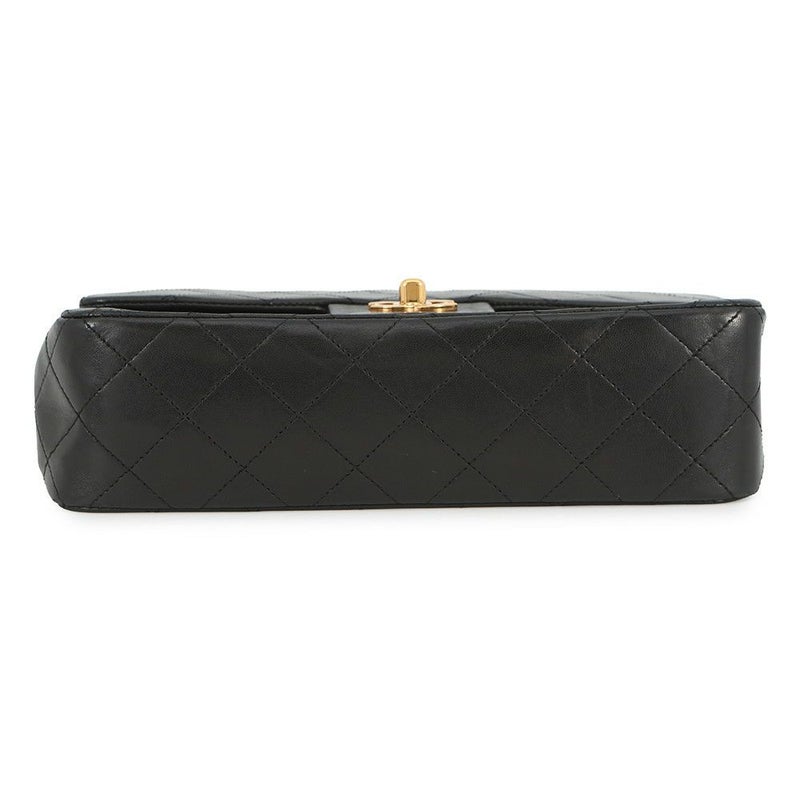 シャネル チェーンショルダーバッグ マトラッセ23 ココマーク ダブルチェーン ラムスキン A01113 CHANEL バッグ 黒