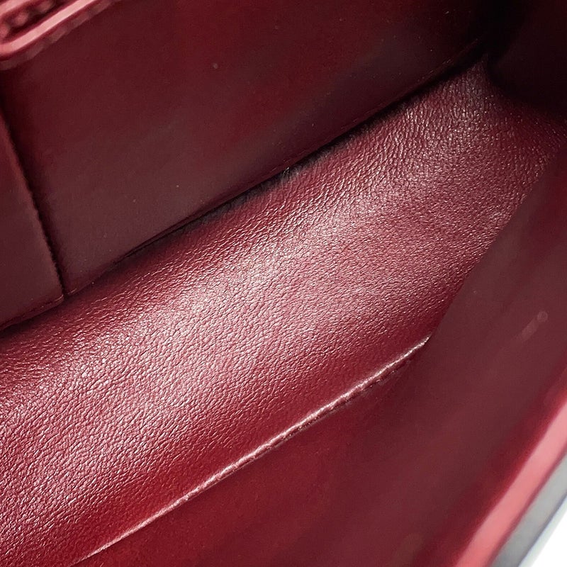 シャネル チェーンショルダーバッグ マトラッセ23 ココマーク ダブルチェーン ラムスキン A01113 CHANEL バッグ 黒