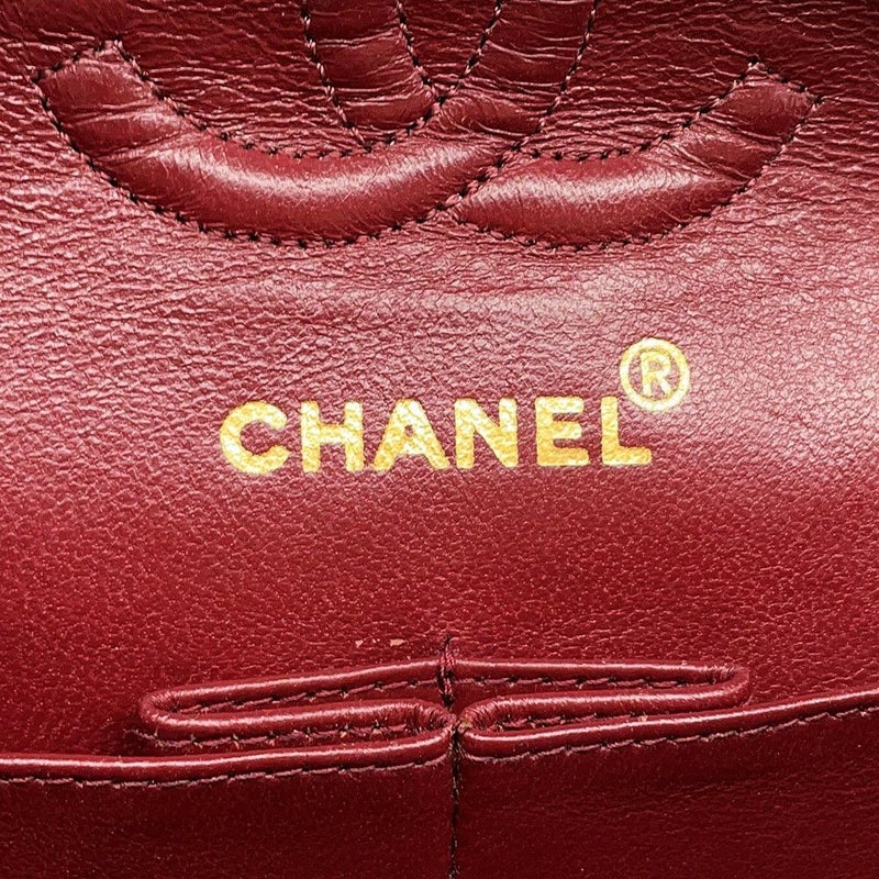 シャネル チェーンショルダーバッグ マトラッセ23 ココマーク ダブルチェーン ラムスキン A01113 CHANEL バッグ 黒