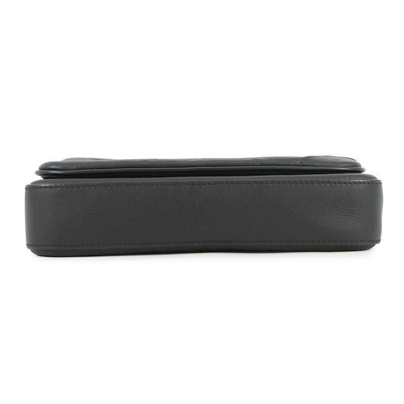 ルイヴィトン ショルダーバッグ モノグラム・シャドウ トリオ・メッセンジャー M46602 LOUIS VUITTON ブラック 黒