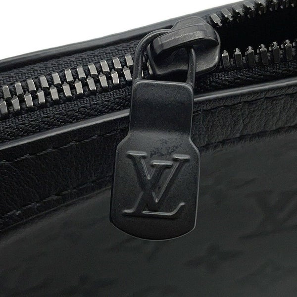 ルイヴィトン ショルダーバッグ モノグラム・シャドウ トリオ・メッセンジャー M46602 LOUIS VUITTON ブラック 黒