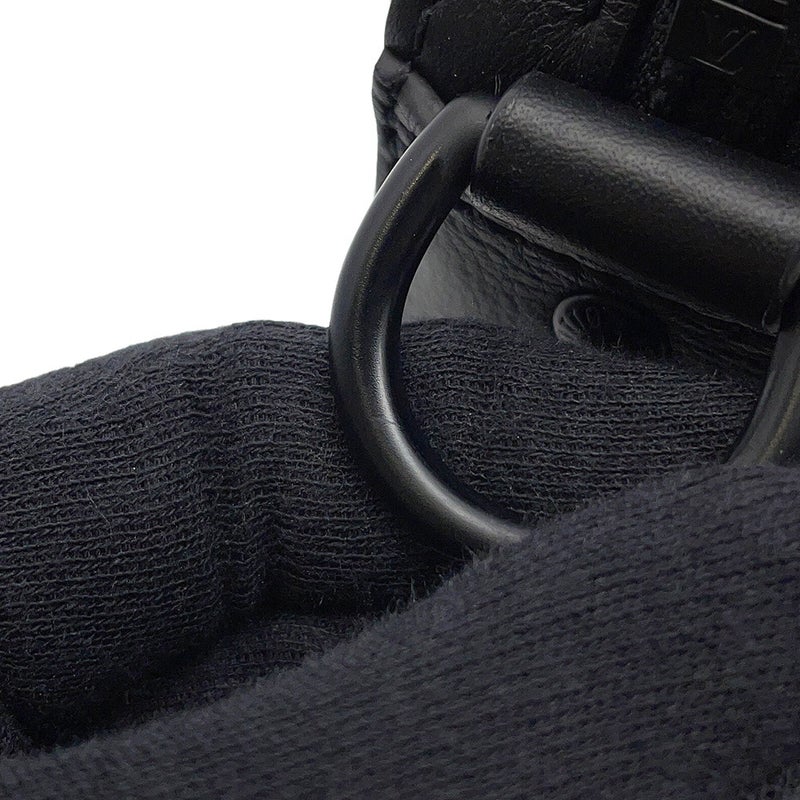 ルイヴィトン ショルダーバッグ モノグラム・シャドウ トリオ・メッセンジャー M46602 LOUIS VUITTON ブラック 黒