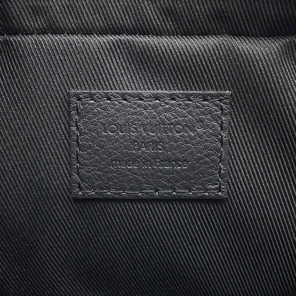 ルイヴィトン ショルダーバッグ モノグラム・シャドウ トリオ・メッセンジャー M46602 LOUIS VUITTON ブラック 黒