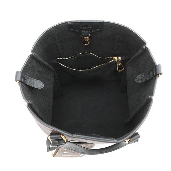 ルイヴィトン ハンドバッグ ダミエ・エベヌ ベルモントNV BB N60348 2wayショルダーバッグ ポーチ付き ブラック 黒