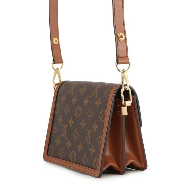 ルイヴィトン ショルダーバッグ モノグラム・リバース ドーフィーヌ MINI M45959 LOUIS VUITTON 黒 ブラック