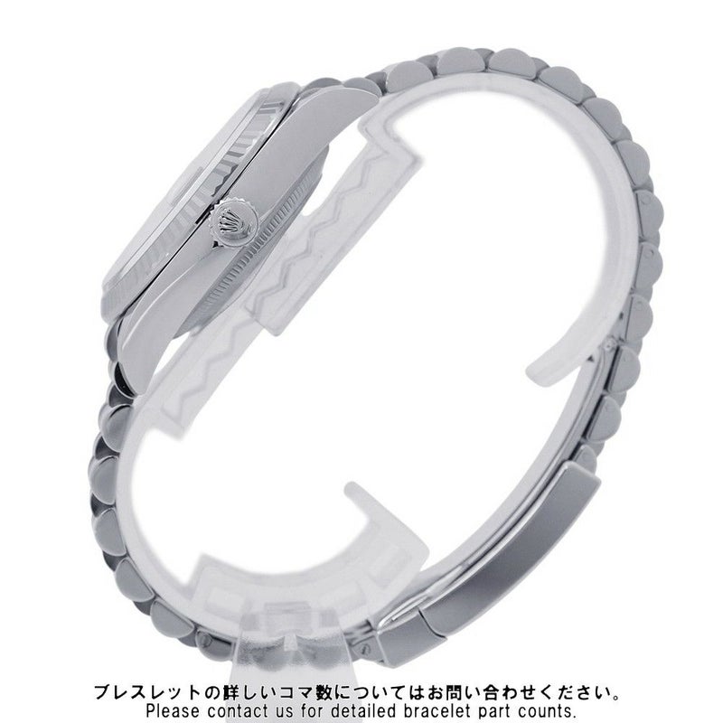 ロレックス デイトジャスト36 SS/K18WG ランダムシリアル ルーレット 126234 ROLEX 腕時計 ブライトブルー文字盤