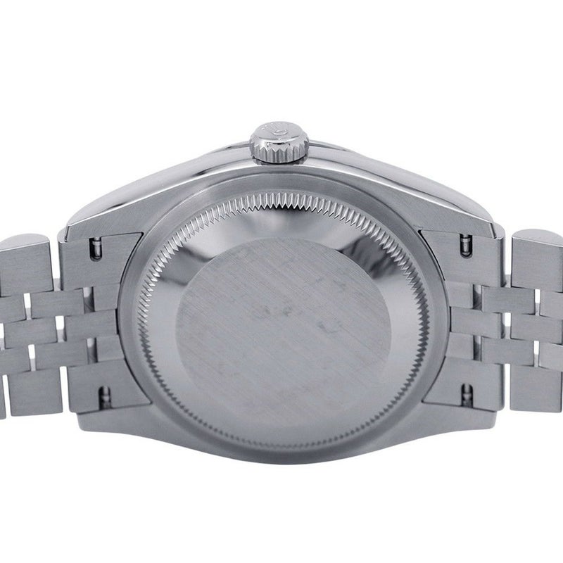 ロレックス デイトジャスト36 SS/K18WG ランダムシリアル ルーレット 126234 ROLEX 腕時計 ブライトブルー文字盤