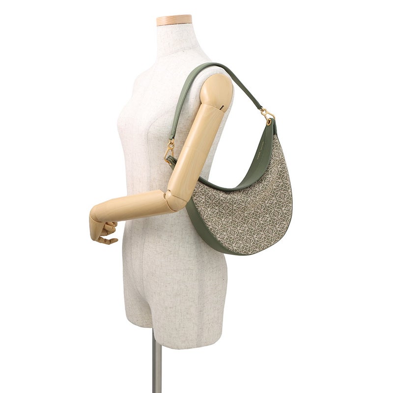 ロエベ ショルダーバッグ ルナバッグ ジャカード レザー A923PL9X01 LOEWE ワンショルダー