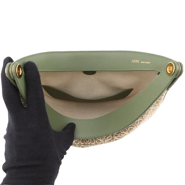 ロエベ ショルダーバッグ ルナバッグ ジャカード レザー A923PL9X01 LOEWE ワンショルダー